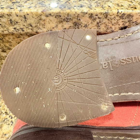 Bussola Sevilla Red Suede Chukka Boots- Euro 40 US 9.5 - Picture 8 of 11